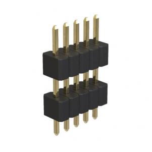 Conector antet pin cu pas de 1,00 mm cu izolator dublu tip plastic KLS1-218G